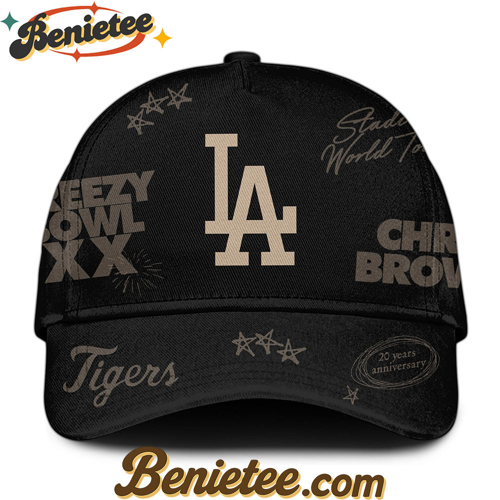 All Team MLB Los Angeles Dodgers x Chris Brown Breezy Bowl XX World Tour 2025 Jersey Editions Limited, Custom Baseball Jersey, Breezy Bowl XX Stadium World Tour Baseball Jersey - Image 4