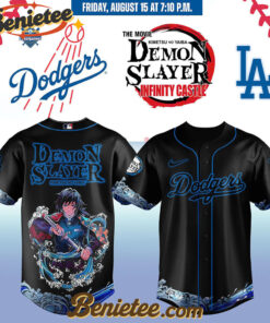 All Team MLB Los Angeles Dodgers x Demon Slayer Baseball Jersey 2025 v10, Custom Anime Trending, Gift For Anime Lovers