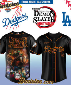 All Team MLB Los Angeles Dodgers x Demon Slayer Baseball Jersey 2025 v6, Custom Anime Trending, Gift For Anime Lovers