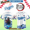 All Team MLB Los Angeles Dodgers x Demon Slayer Tomioka Giyu Baseball Jersey 2025, Custom Anime Trending, Gift For Anime Lovers