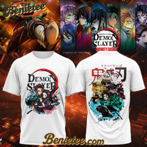 All Team MLB Los Angeles Dodgers x Demon slayer Tshirt v1, Custom Anime Trending, Gift For Anime Lovers