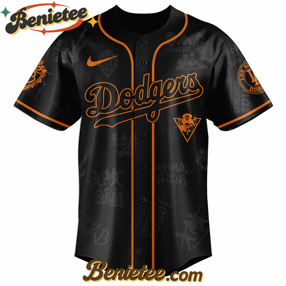 All Team MLB Los Angeles Dodgers x Jonas Brothers Tour 2025 Baseball Jersey Editions Limited, - Image 2