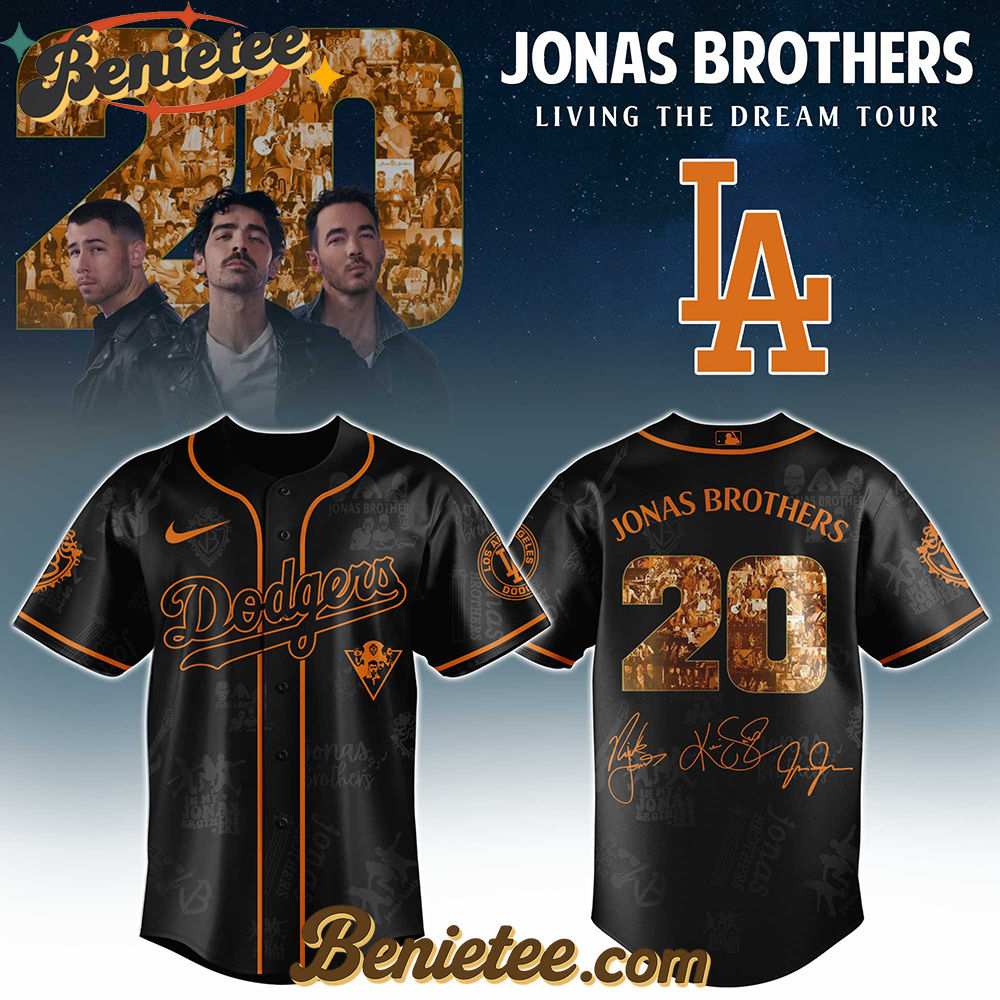 MLB x Jonas Brothers Tour 2025 Jersey Editions Limited, - Image 4