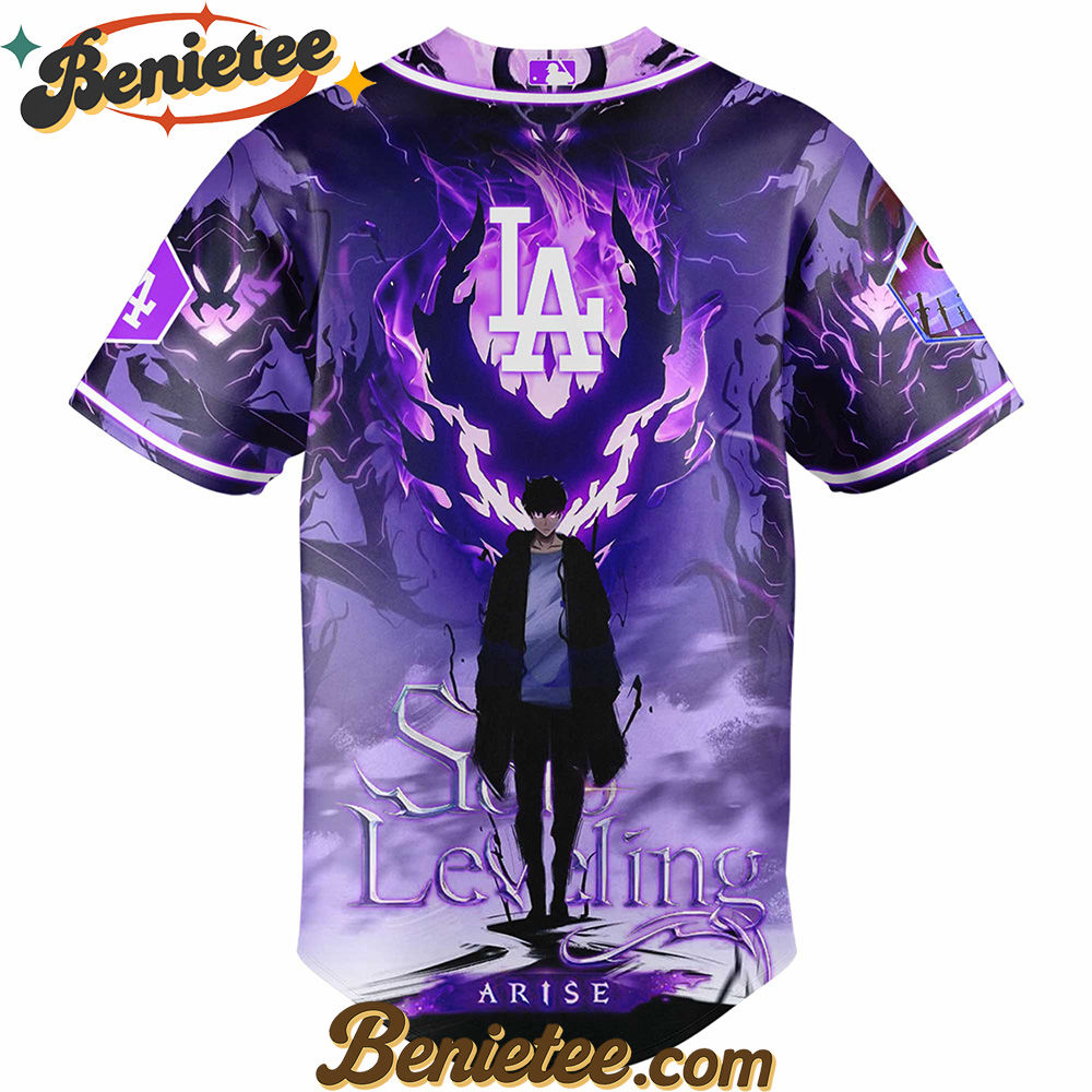 All Team MLB x Solo Leveling Baseball Jersey