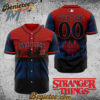 All Team MLB Miami Marlins X Stranger Things Baseball Jersey
