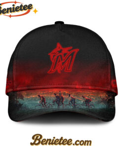 Alternative view of All Team MLB Miami Marlins x Stranger Things Baseball Jersey 2025 Editions Limited