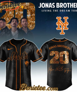 All Team MLB New York Mets x Jonas Brothers Tour 2025 Baseball Jersey Editions Limited,