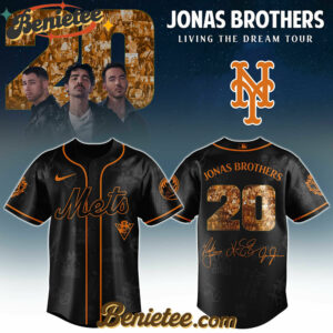 All Team MLB New York Mets x Jonas Brothers Tour 2025 Baseball Jersey Editions Limited,