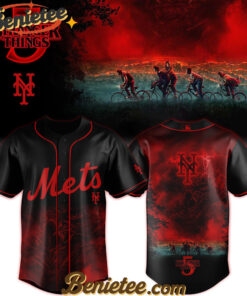 All Team MLB New York Mets x Stranger Things Baseball Jersey 2025 Editions Limited