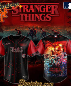 All Team MLB New York Mets x Stranger Things Baseball Jersey 2025 Editions Limited