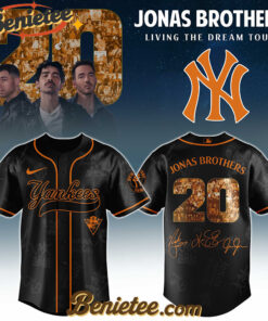 All Team MLB New York Yankees x Jonas Brothers Tour 2025 Baseball Jersey Editions Limited,
