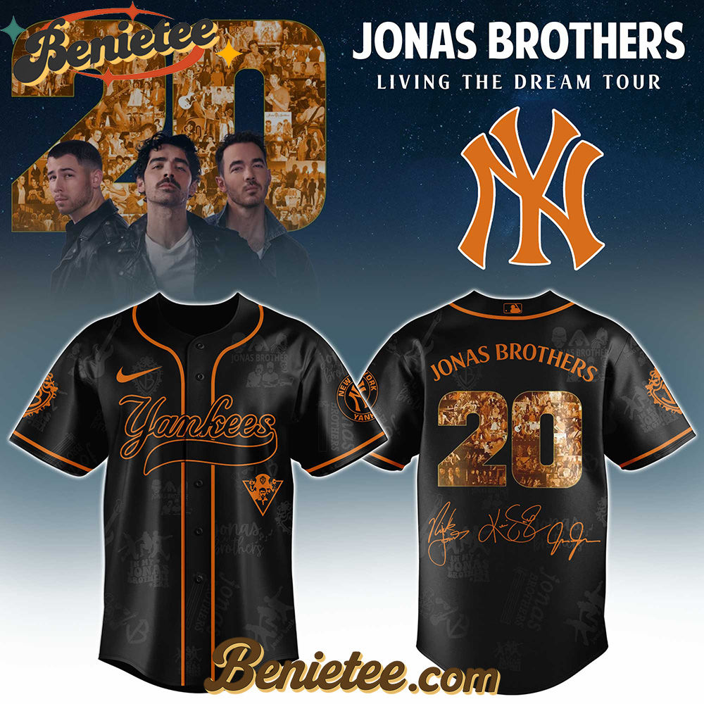 MLB x Jonas Brothers Tour 2025 Jersey Editions Limited, - Image 5