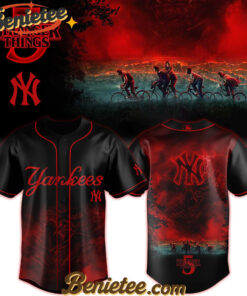 All Team MLB New York Yankees x Stranger Things Baseball Jersey 2025 Editions Limited