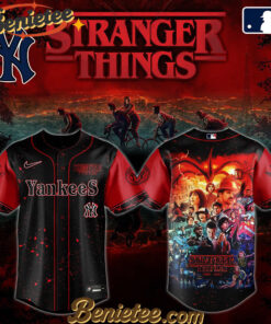 All Team MLB New York Yankees x Stranger Things Baseball Jersey 2025 Editions Limited