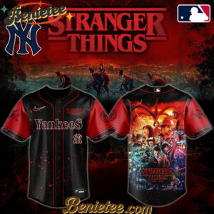 All Team MLB New York Yankees x Stranger Things Baseball Jersey 2025 Editions Limited