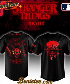 All Team MLB Philadelphia Phillies x Stranger Things Night Baseball Jersey Limited Edition