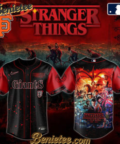 All Team MLB San Francisco Giants x Stranger Things Baseball Jersey 2025 Editions Limited
