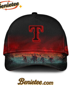 Alternative view of All Team MLB Texas Rangers x Stranger Things Baseball Jersey 2025 Editions Limited