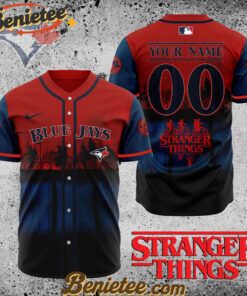 All Team MLB Toronto Blue Jays X Stranger Things Baseball Jersey