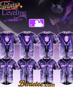 All Team MLB x Solo Leveling Baseball Jersey