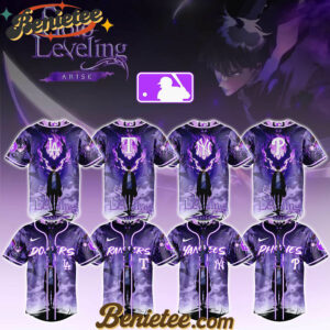 All Team MLB x Solo Leveling Baseball Jersey