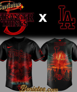 Los Angeles Dodgers MLB x Stranger Things Tentacles Baseball Jersey