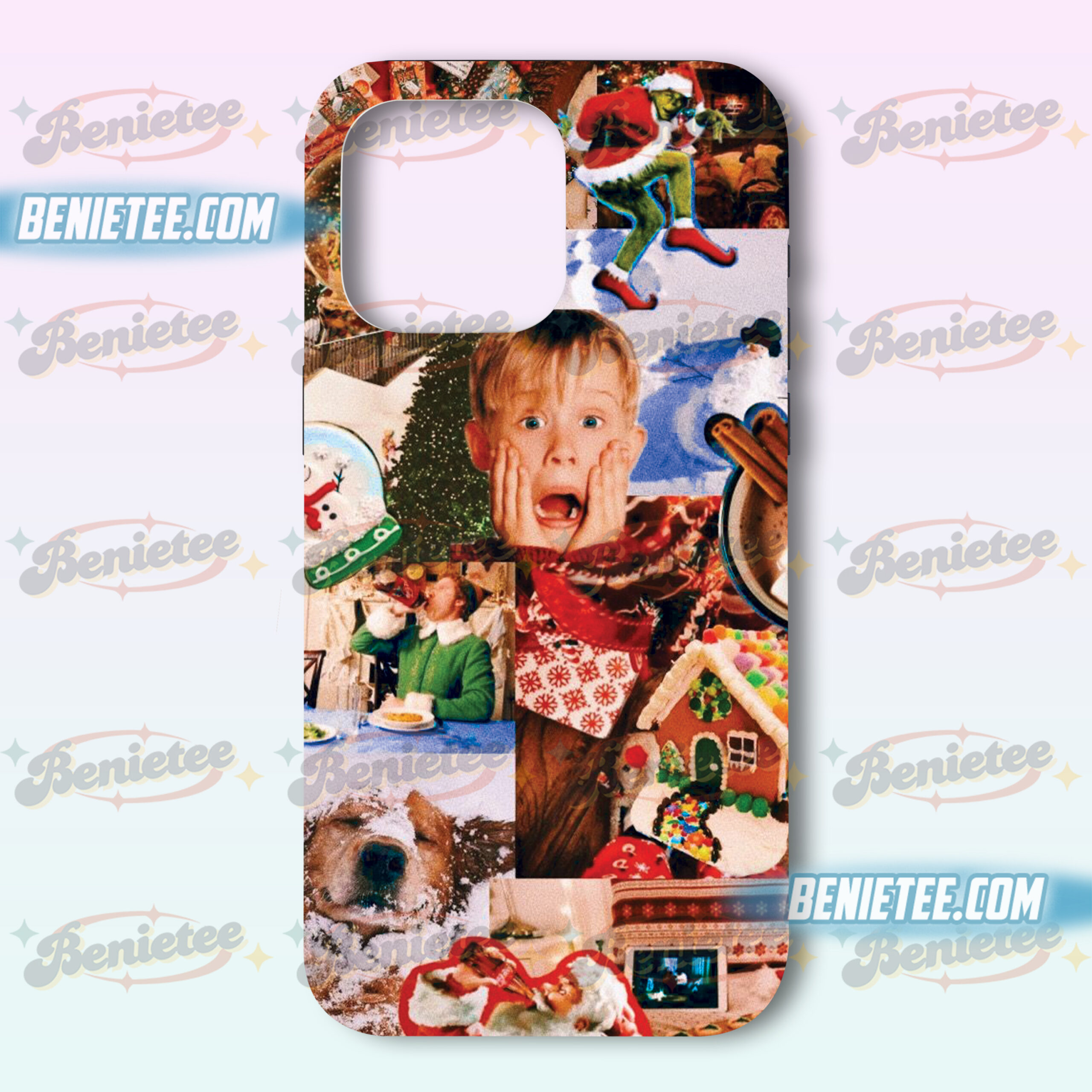 Home Alone Christmas Case Iphone, Elf Christmas Movie Phone Cover, Gift for Christmas, Movie Lover, Case for all Iphone