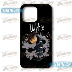 Wybie and Coraline Couple Couple Tough phone Case, Valentine Movie Gift, Coraline Yellow Coat Phone Cover