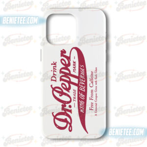 Vintage Dr Pepper Case Phone, Soda Dr Pepper Gifts For Her, For Fall And Winter Phone Cover
