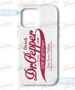Vintage Dr Pepper Case Phone, Soda Dr Pepper Gifts For Her, For Fall And Winter Phone Cover