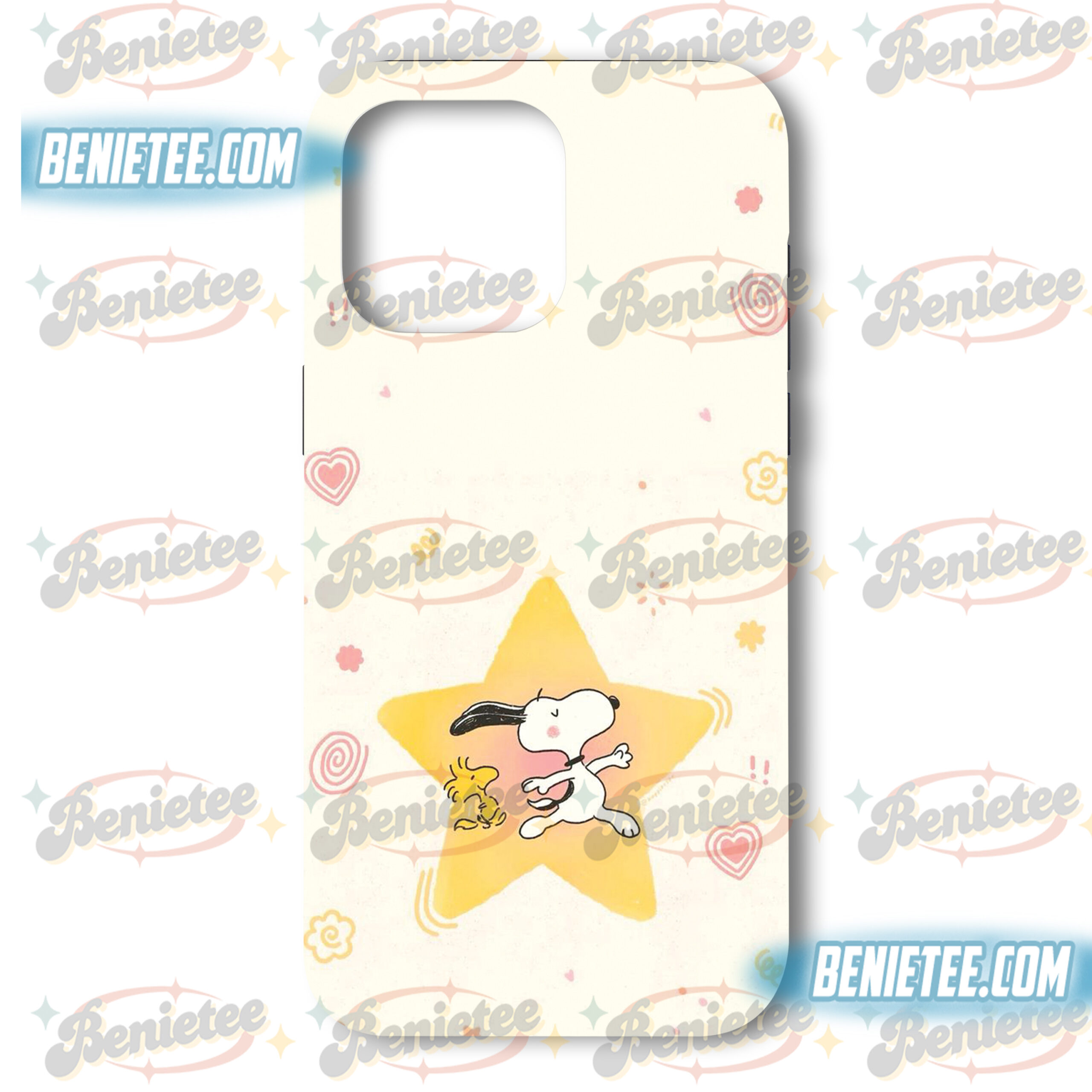 Snoopy Stars Adventure Accessories Case Phone, Snoopy Cartoon Characters on a Starry Background, Snoopy Tough Phone Cover