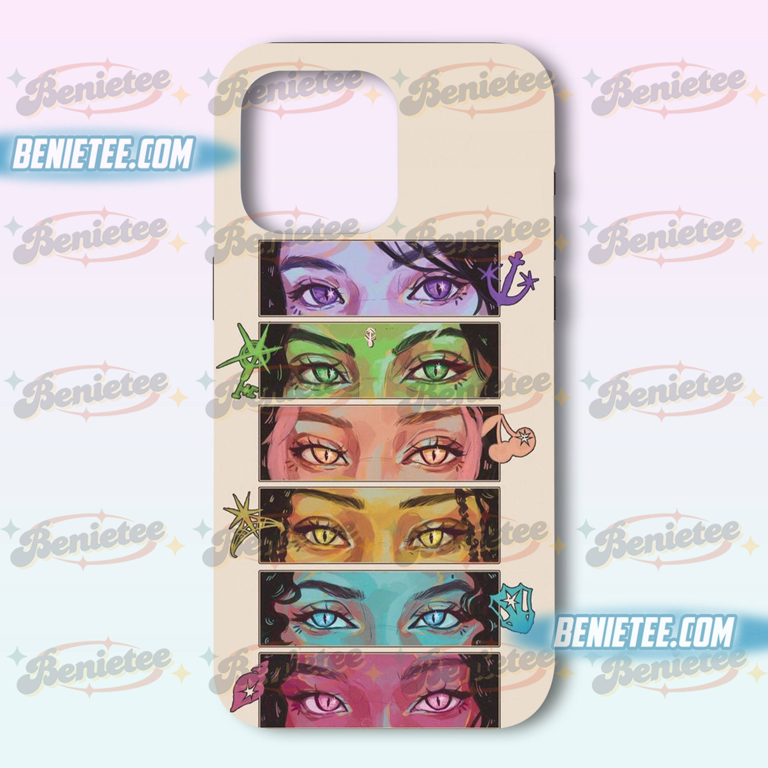 Katseye Case Iphone, Katseye Eyes Phone Cover, Katseye Case For All Iphone