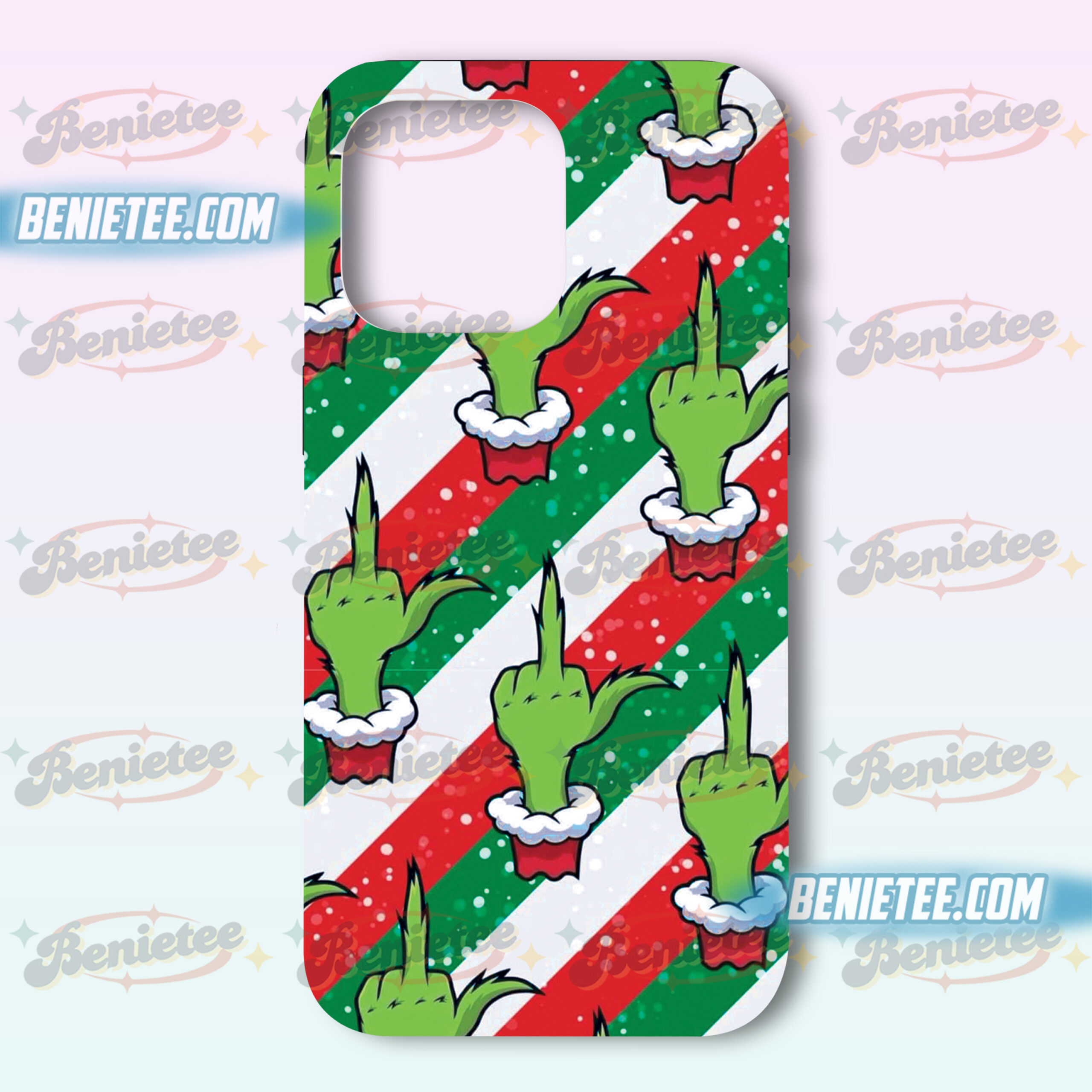 Grinch Case Iphone, Christmas Grinch Phone Cover For All Iphone - Image 3