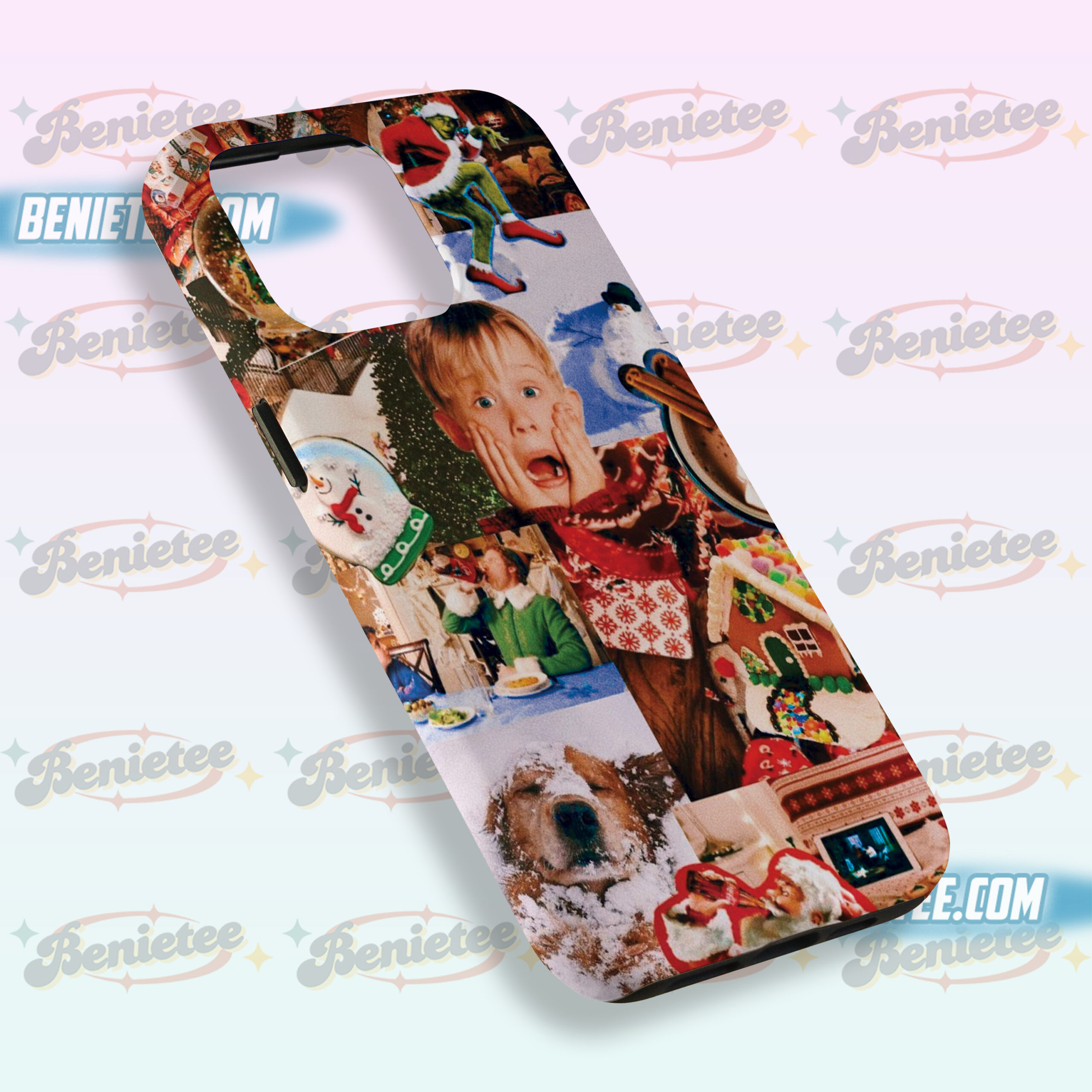 Home Alone Christmas Case Iphone, Elf Christmas Movie Phone Cover, Gift for Christmas, Movie Lover, Case for all Iphone - Image 2