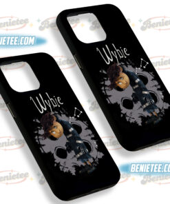 Alternative view of Wybie and Coraline Couple Couple Tough phone Case, Valentine Movie Gift, Coraline Yellow Coat Phone Cover