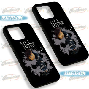 Alternative view of Wybie and Coraline Couple Couple Tough phone Case, Valentine Movie Gift, Coraline Yellow Coat Phone Cover