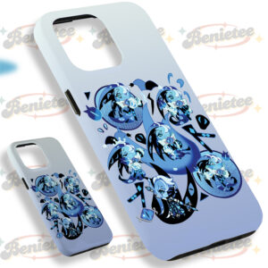 Cookie Shadow Milk Case Phone, Cookie Cover, Cute Gift for Birthday, Cookie Shadow Tough Case Phone