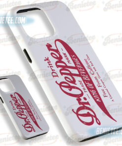 Alternative view of Vintage Dr Pepper Case Phone, Soda Dr Pepper Gifts For Her, For Fall And Winter Phone Cover