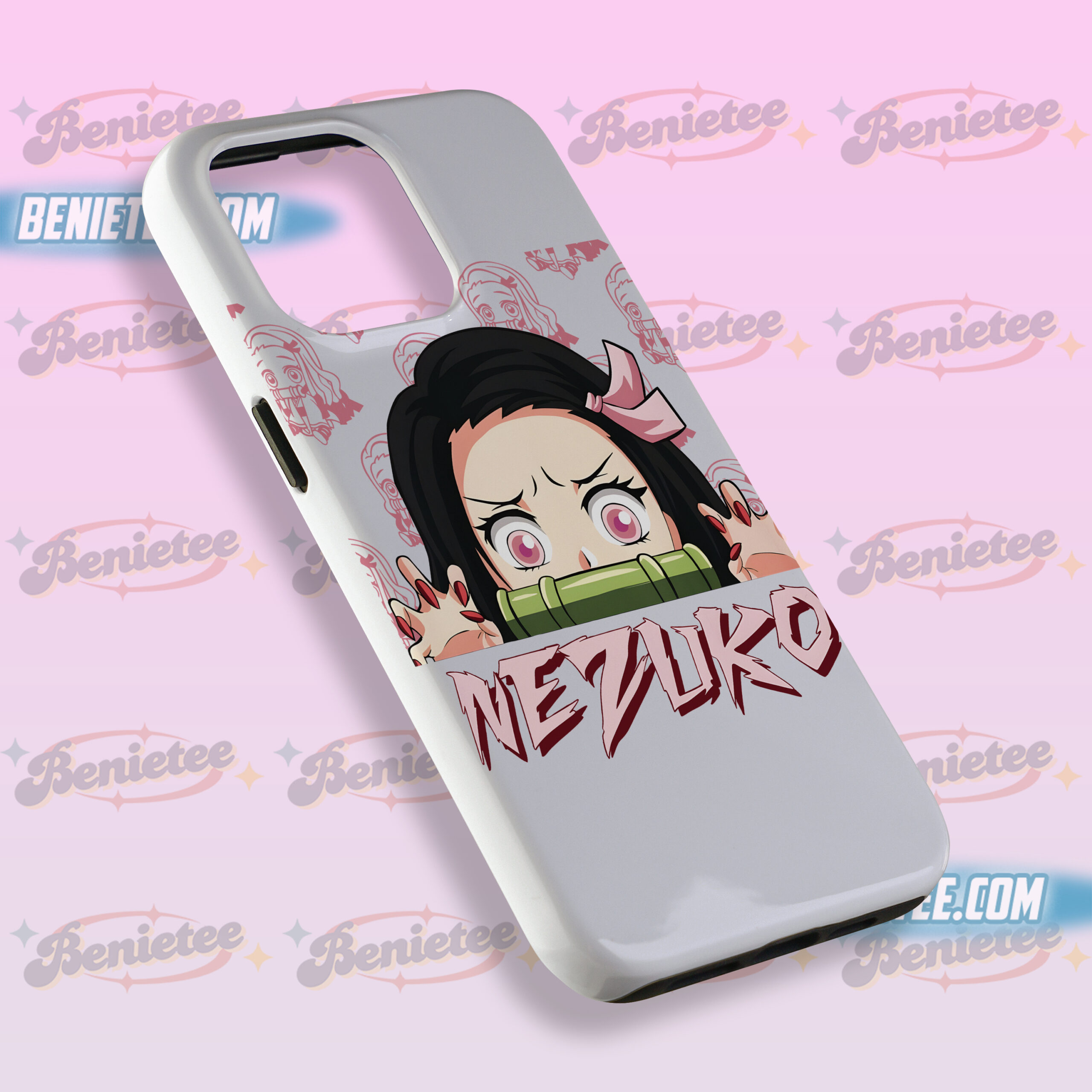 Nezuko Kamado Case Iphone, Demon Slayer Phone Cover, Kimetsu No Yaiba Caseiphone, Anime Lover for Iphone - Image 2