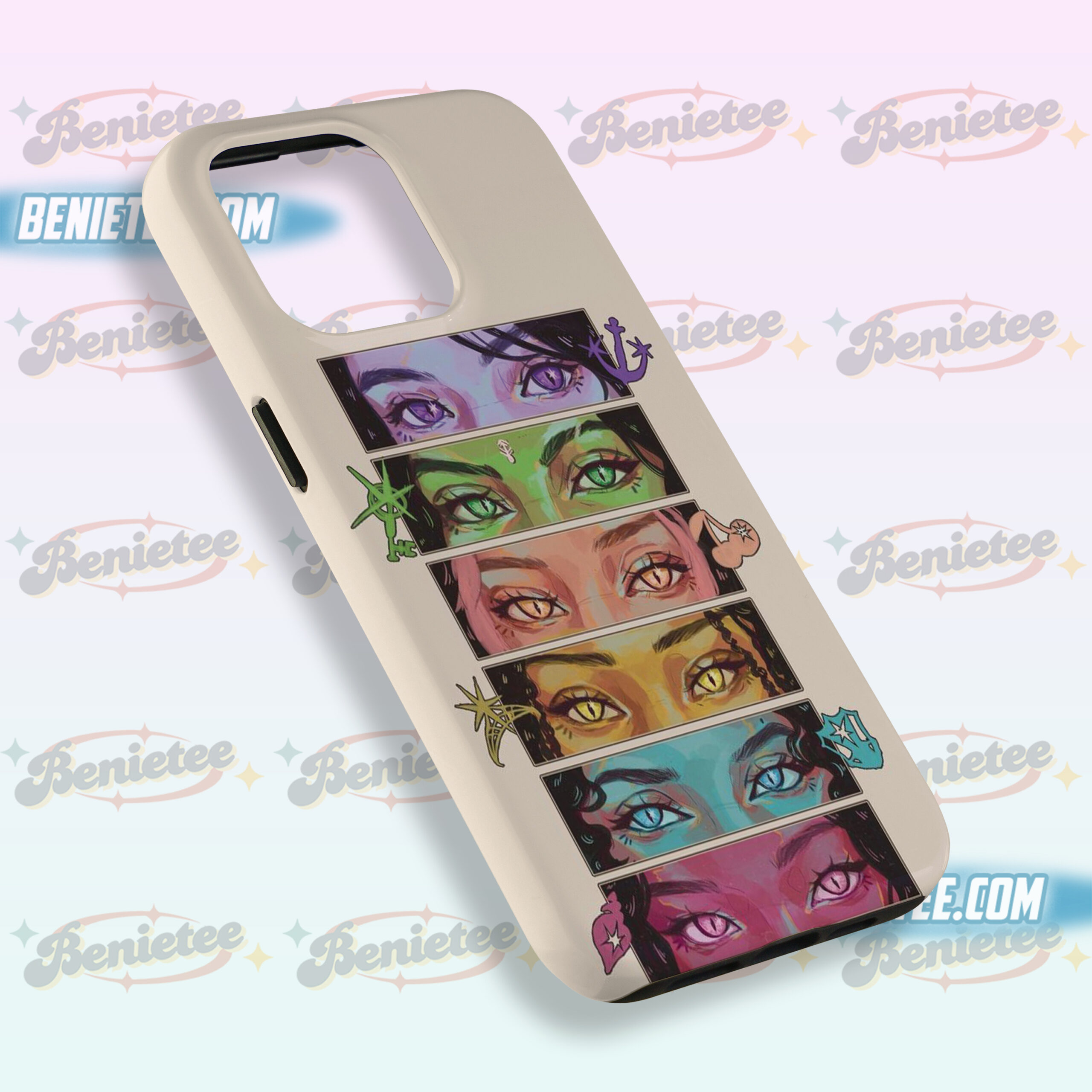 Katseye Case Iphone, Katseye Eyes Phone Cover, Katseye Case For All Iphone - Image 3