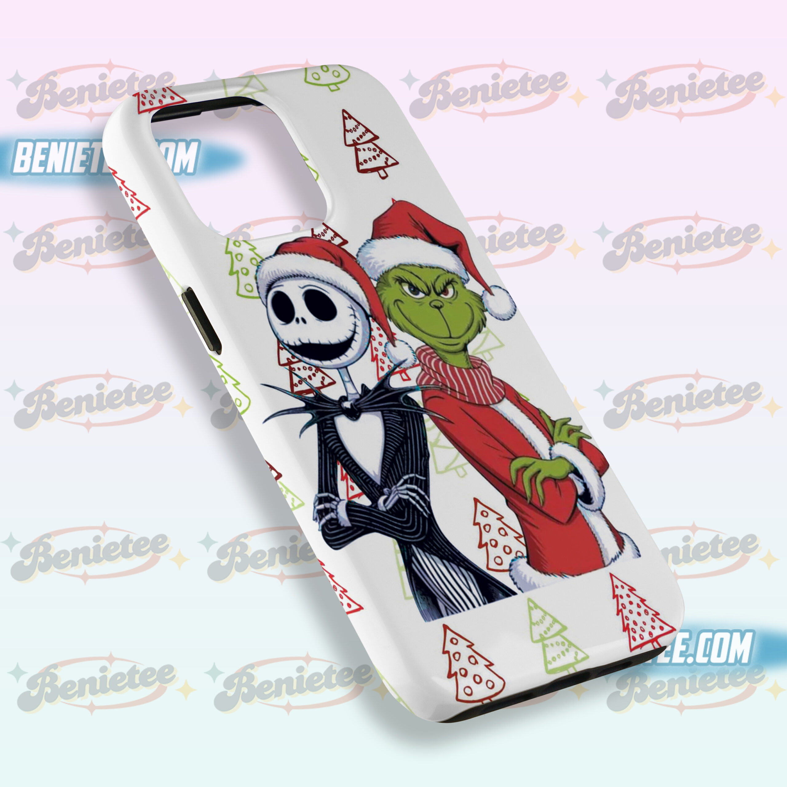 Nightmare before christmas Case Iphone, Grinch Halloween For All Iphone - Image 3