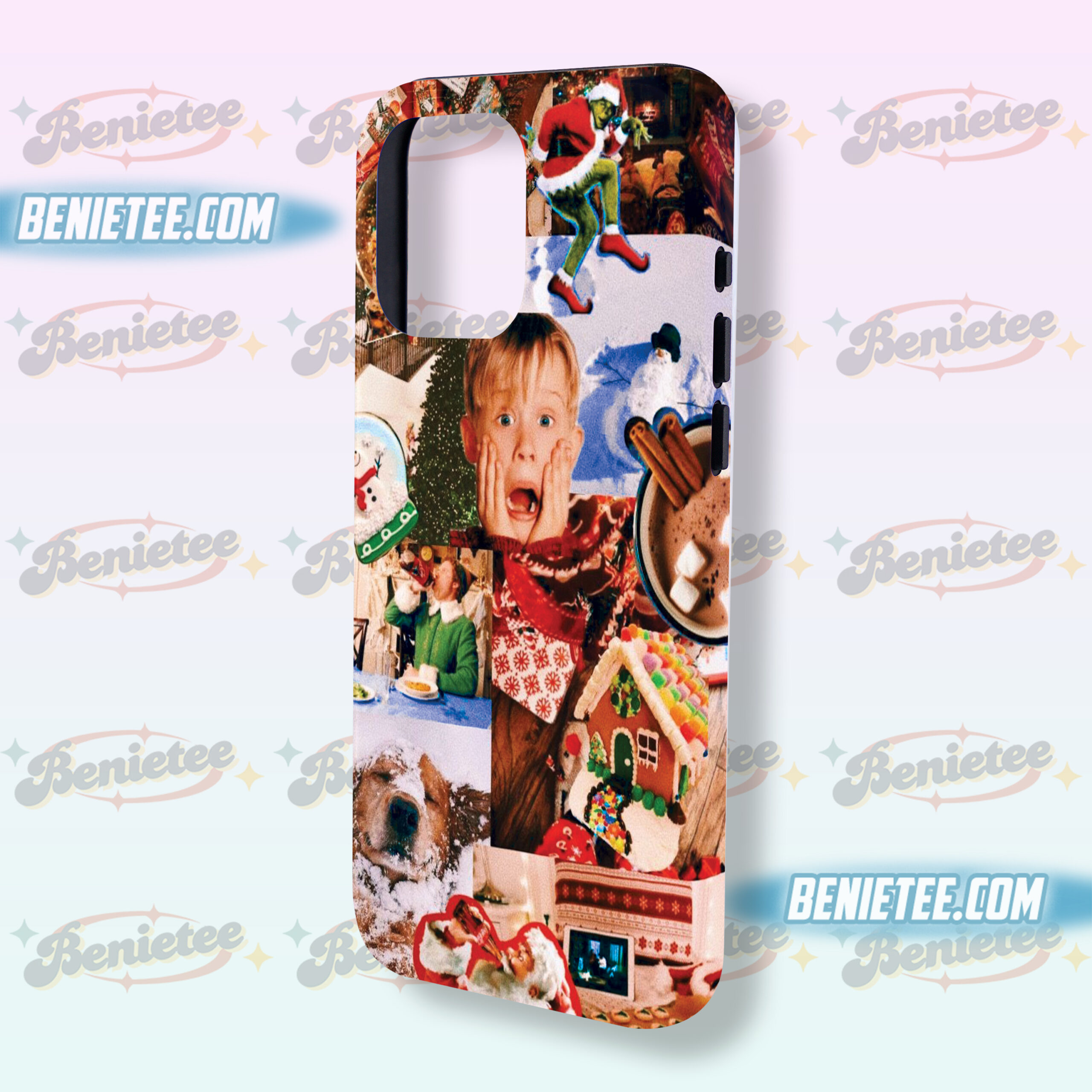 Home Alone Christmas Case Iphone, Elf Christmas Movie Phone Cover, Gift for Christmas, Movie Lover, Case for all Iphone - Image 3