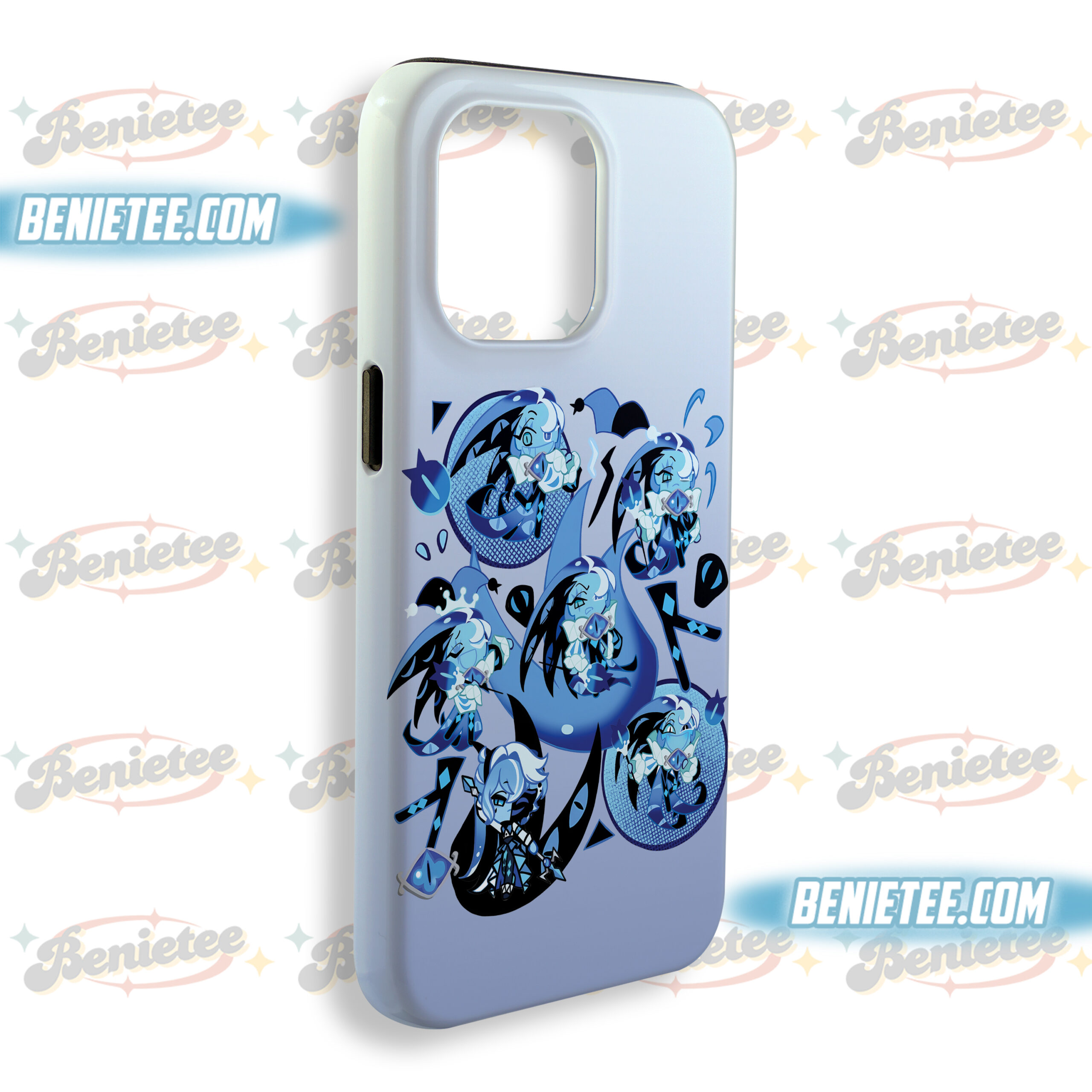 Cookie Shadow Milk Case Phone, Cookie Cover, Cute Gift for Birthday, Cookie Shadow Tough Case Phone - Image 2