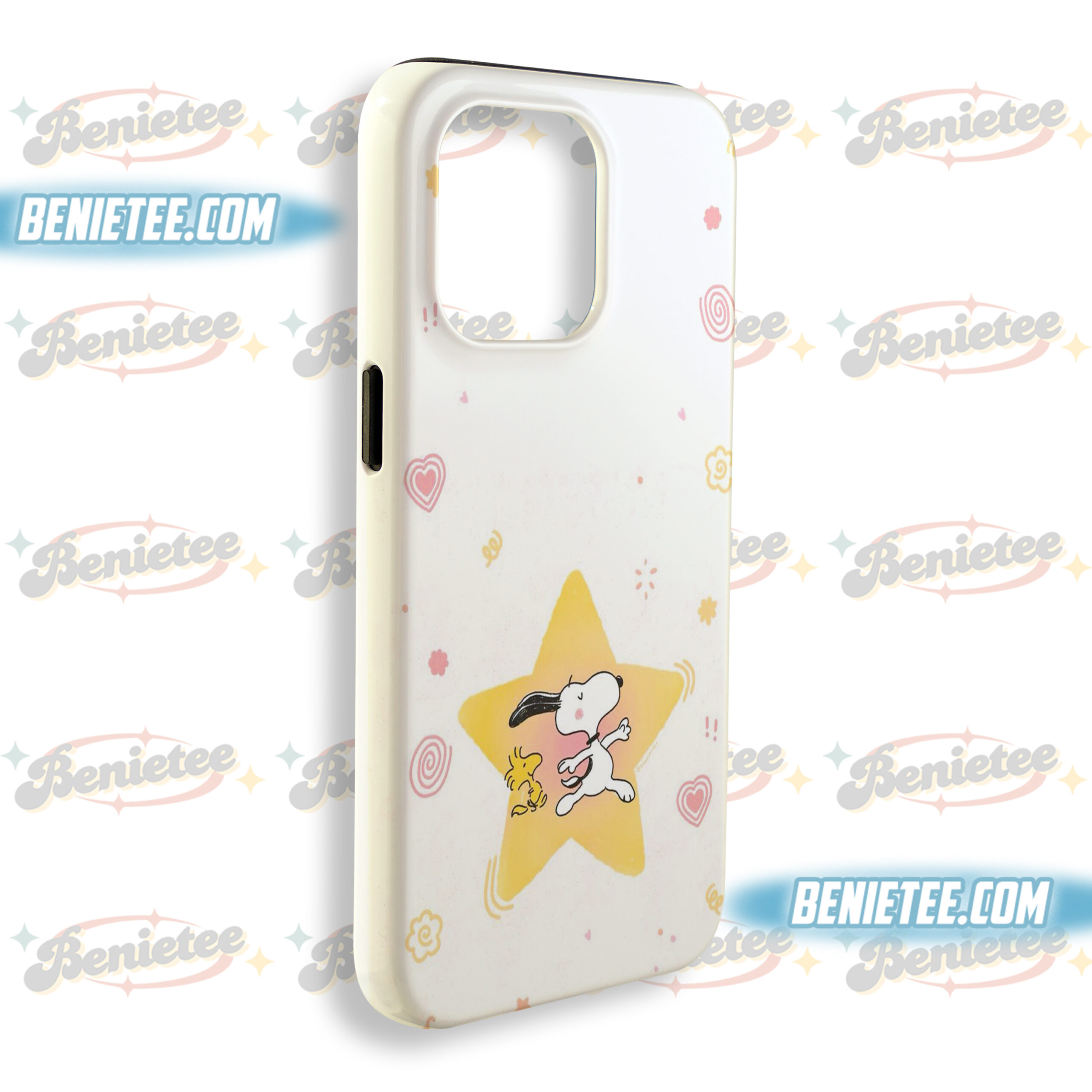 Snoopy Stars Adventure Accessories Case Phone, Snoopy Cartoon Characters on a Starry Background, Snoopy Tough Phone Cover - Image 3
