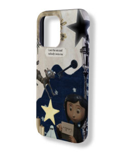 Alternative view of Sweet Coraline Midnight Iphone Case, Coraline Movie Phone Cover