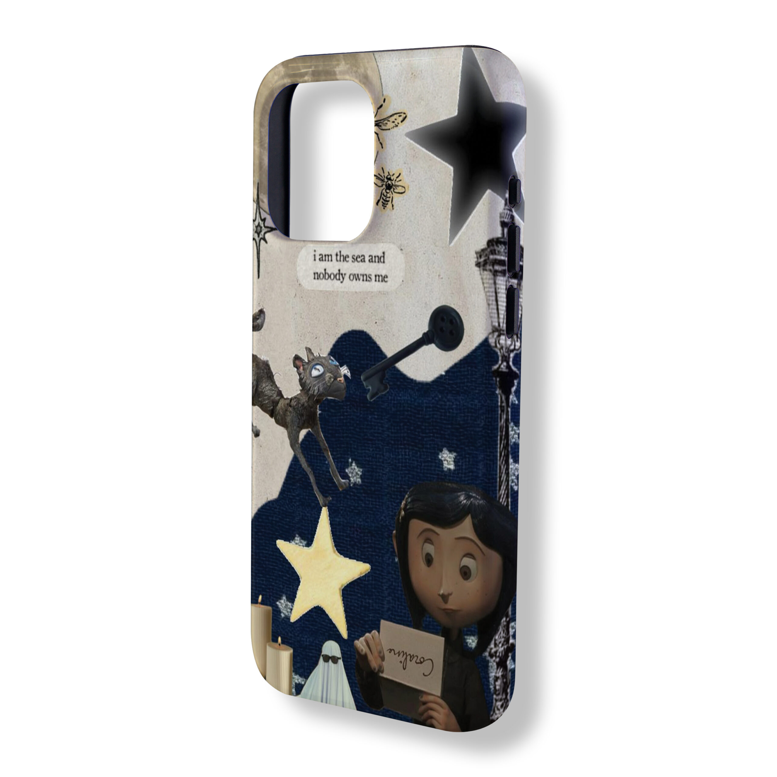 Sweet Coraline Midnight Iphone Case, Coraline Movie Phone Cover - Image 2