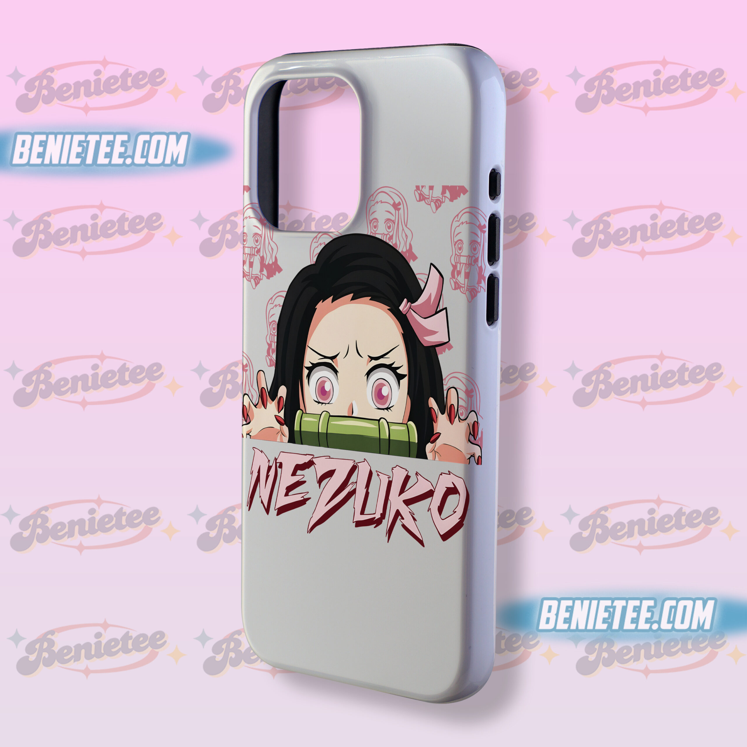 Nezuko Kamado Case Iphone, Demon Slayer Phone Cover, Kimetsu No Yaiba Caseiphone, Anime Lover for Iphone - Image 3