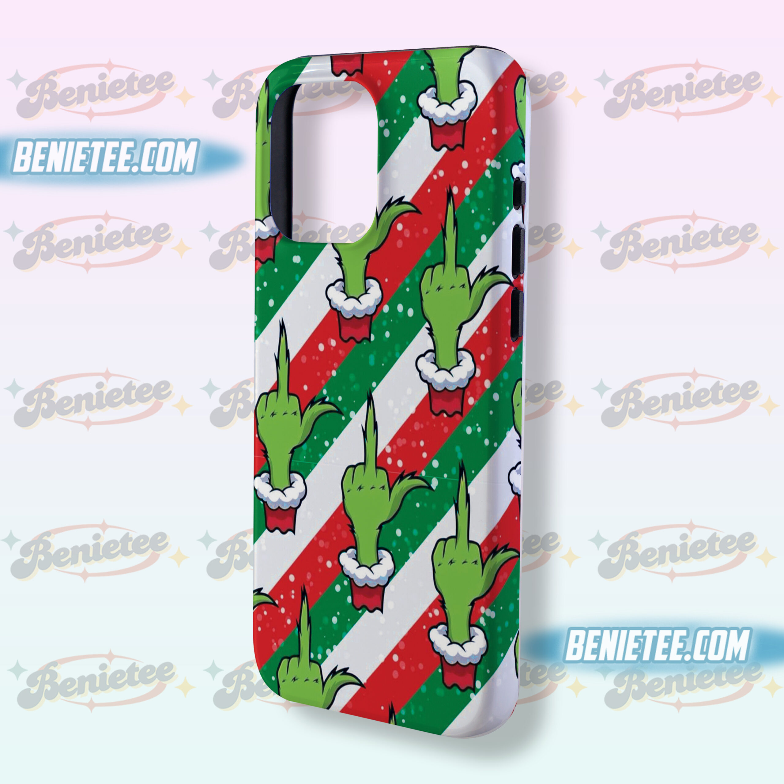 Grinch Case Iphone, Christmas Grinch Phone Cover For All Iphone - Image 2