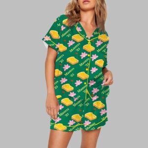 Augusta Tournament 2025 Golf Lover Print Pajama Set