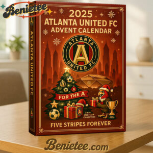 BEST Atlanta United FC Advent Calendar 2025, Christmas Countdown Advent Calendar Gift Box with 24 Acrylic Ornaments